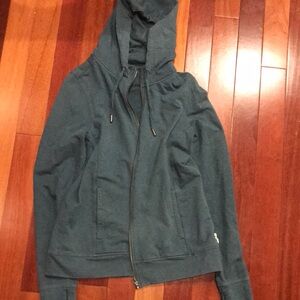 Pact Women's Teal Zip Up Hoodie